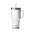 Yeti Rambler 35 Oz Straw Mug in White